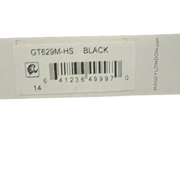 Maggy London Womens Black High Neck Sleeveless Halter Fit Flare Dress Sz 14 New - Picture 4 of 7